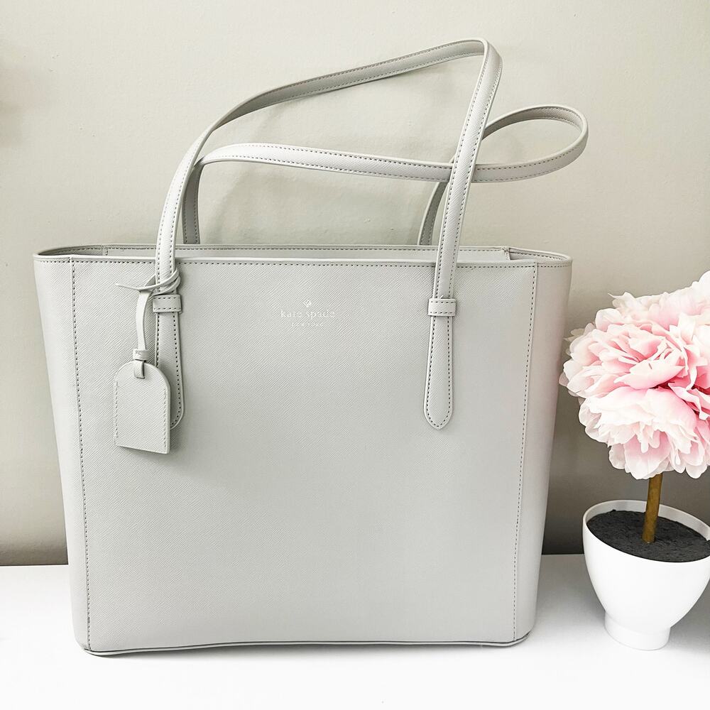 NEW Kate Spade Schuyler Medium Tote in Platinum